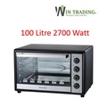 Butterfly BEO-1001 Oven Elektrik 100L, Kapasiti Besar dengan Sistem Konveksi dan Lampu Dalaman