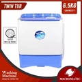 Micromatic MWM-700 Twin Tub Washing Machine 6.5kg Semi-Automatic Blue