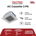 Polytron PCT-3032 AC Cassette 3PK - Pendingin Udara Efisien