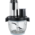 Máy xay thịt đa năng Nagakawa NAG0822 - Cối thủy tinh 2L, lưỡi dao kép, 6 chức năng