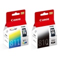 Canon PIXMA iP2770 - Printer Inkjet dengan Resolusi 4800 x 1200 dpi dan Tinta Dye PG-810/CL-811