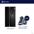 Kulkas Side-by-side Electrolux ESE6645A-BID - Kapasitas 619L