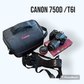 Canon EOS Rebel T6i - Kamera DSLR 24.2MP APS-C CMOS dengan Layar Sentuh Penuh