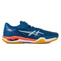 ASICS Sepatu Badminton Court Control FF 3 1071A087 Pria - Dolphin Grey/Vintage Indigo