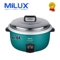 Milux MRC-5266SE Periuk Nasi Elektrik 6.6L, Warna Peacock Blue