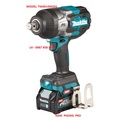 Máy siết bu lông dùng pin Makita TW001GM201 40V, 19mm, 3/4 Inch, 1800Nm, 2500 lần/phút