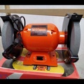 Mesin Gerinda Duduk Leopard MD-200 Bench Grinder