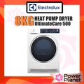 Electrolux EDH804H5WB 8kg UltimateCare™ 500 Heat Pump Dryer - Putih, Freestanding
