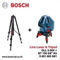 Bosch GLL 5-50 X Laser Garis 5 Garis Merah