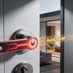 Lockin V7 Max Smart Lock Tinggalkan Baterai untuk Pengisian Daya Optik Nirkabel dan Pemindaian Vena