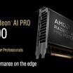 AMD Radeon AI Pro R9700 以 1,300 美元價格上市零售,配備 32GB VRAM 專為 AI 工作負載設計