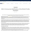 Profil RVA23 RISC-V: Menyeimbangkan Fleksibilitas dan Fragmentasi dalam Komputasi Modern