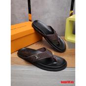 kasut lelaki ◣100% Original ◢ New Louis Vuitton Lv Men slipper men sandal  lelaki