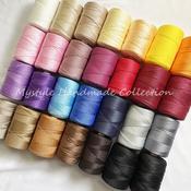 Macaroon Soft 5mm Eight Strands Cotton Cord Macrame Rope DIY Handicraft  Benang Yarn Fiber Art Supply