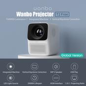 Global Version Wanbo T2 MAX LCD Projector LED Support Vertical Keystone  Correction Portable Mini Home Theater Projector