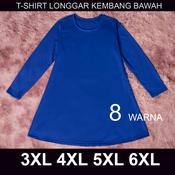 BIG SIZE (4XL/5XL/6XL/7XL) Microfiber T Shirt/Jersey T Shirt/Baju