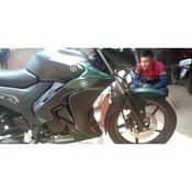 Yamaha sz cheap rr engine guard