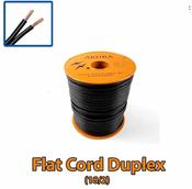 Philflex Flat Cord Wire #16 AWG 16 Pure Copper color black or