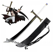 One Piece Dracule Mihawk Black Sword Yoru Cosplay Prop - AliExpress