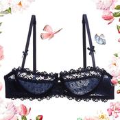 Ultra Thin Transparent Bra And Panty Set Back With Sexy Embroidery Large  Size For Women Lace Underwear Set Back Bra Gathering Ad Q0705 From  Sihuai03, $10.6