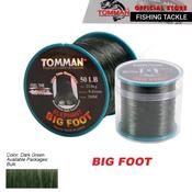 150 M (4lb-50lb) Tomman Line Big Foot Moss Green Elephant Fishing Line Tali  Pancing