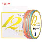 Biteme 100m PE Braided Fishing Line 8 Strand 10-80LB Multifilament Fishing  Line PE Line