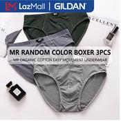 MiiOW 3Pcs Sexy Mesh Men Boxer Underwear Graphene Antibacterial