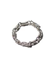 LAVER ブレスレット　ロットワイラー　ネックレス　シルバーリング LAVER / ラバー ： 13MM CURB CHAIN T BAR BR LAVER-NO-4