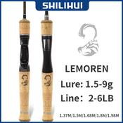 SHILIHUI 2.1M Fishing Rod Casting Spinning Rod Carbon Fiber