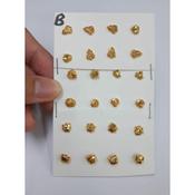 916 gold nose deals stud