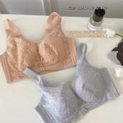 LF [P21201] PUSH UP BRA 34C, 36C,38C, 40C Thick Push Up Sponge, Adjustable  and Removable Straps READY STOCK LOCAL