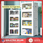 Foldable Clothes Cabinet Storage Box Stackable Box Organizer