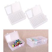 Empty Watercolor Palette with Lid Wooden Acrylic Paint Box with