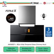 Fotile JQG9009T Chimney Hood 1850M3/HR