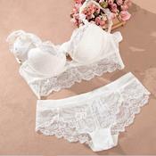 Plus Size Lace Bra Women Sexy Ultra-Thin Lingerie Full-Coverage Underwear  Top Floral Transparent Brassiere E F Cup (Color : Purple, Size : 40/90F) :  : Clothing, Shoes & Accessories