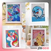 Jual Diamond Painting Sanrio/Prakarya Anak Painting Number Bahan  Kanvas/Diamond Painting Lukisan Diamond/DIY 5D Diamond Painting Lukisan  Karakter Dengan Frame