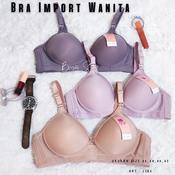 Bh Bra LingCao B5 Import Tanpa Kawat Beha Wanita Dewasa Size 34 36 38 40 42