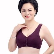 Women Front Button Bra butang depan Plus size bras Large Lingerie