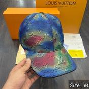 Chapeau arrière à casquette rouge Supreme LV Louis Vuitton 