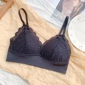 FallSweet Large Size Seamless Underwear for Women Wireless Thin Breathable  Bra Push Up Bra M-4XL