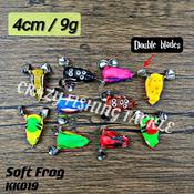 Opass APEX CATCHER Model OAC-002 Soft Rubber Frog Fishing Lure / Gewang  Katak Pancing Haruan Toman