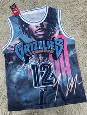 Blue Graphic Style JA Morant NBA Memphis Grizzlies Basketball Unisex  T-Shirt – Teepital – Everyday New Aesthetic Designs