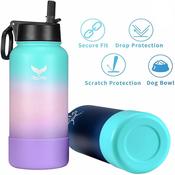 12&24oz, 32&40oz Boot Water Bottle Paracord Handle for Aquaflask for hydro  flask Hydroflask Tumbler Strap Holder Aquaflask for hydro flask Accessories