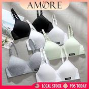Women Size 34-40 B Cup Sporty Ventilate Non-Wired Bra Ladies