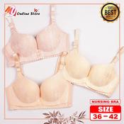 Push Up] Nursing Bra Maternity Bra Breastfeeding Bra Nursing bra push up bra  cotton bra nursing bra baju dalam menyusu