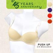 SKIVA T-Shirt Push Up 3/4 Moulded Cup B Wired Bra with 3D