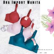 Bh Bra LingCao B5 Import Tanpa Kawat Beha Wanita Dewasa Size 34 36 38 40 42