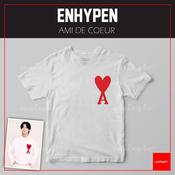 ARTIST, KPOP, ENHYPEN JERSEY, HEESEUNG JAY JAKE SUWOO JUNGWON NI KI  SUNGHOON T SHIRT DESIGN