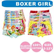 5 Helai Seluar Budak 5pcs Girl Underwear Girl Boxer Kids / Seluar Dalam  Budak Perempuan / Spender Budak Perempuan