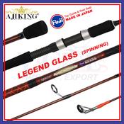 Ajiking Platinum Gold Spinning Max Load 3.0-5.5kg Fishing Rod (5'6ft-7'0ft)